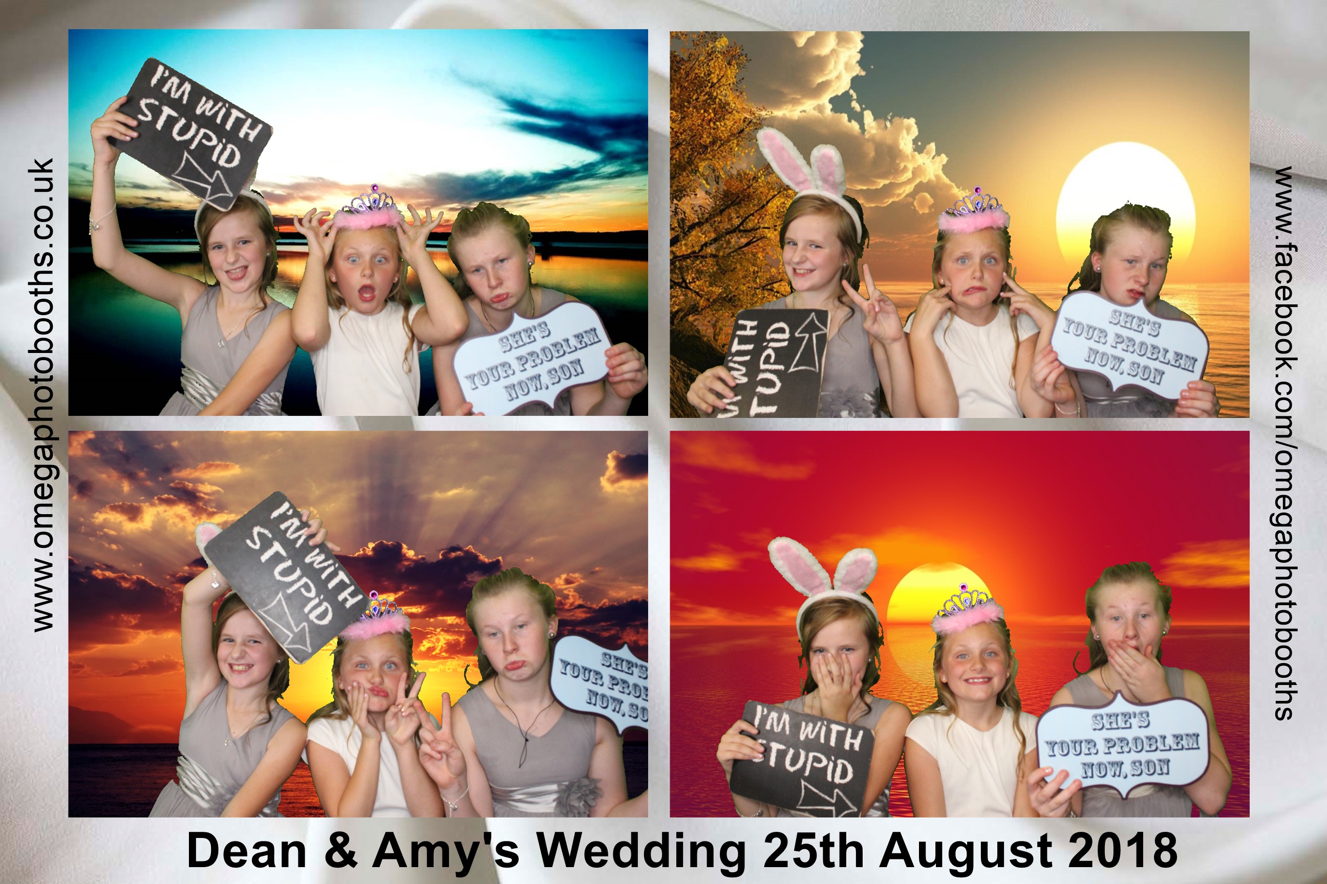 Dean & Amy's Wedding | View more photos from the event at gallery.omegaphotobooths.co.uk/u/Omega-Photobooths/Dean-Amys-Wedding